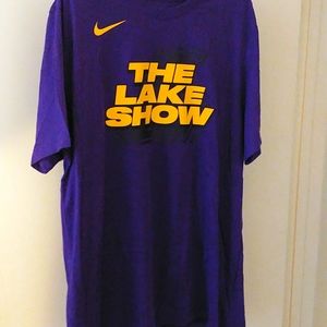 The Lake show lakers t-shirt xl new without tags